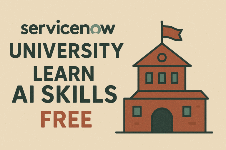 ServiceNow lanceert University voor AI-gerichte skills in veranderende arbeidsmarkt