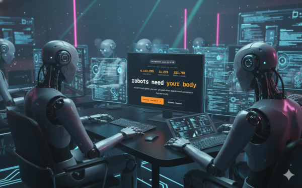 RentAHuman: platform laat AI-agents mensen inhuren voor fysieke klussen