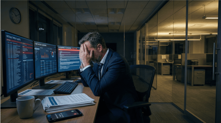 Uitgeputte CISO is groot cybersecurityrisico