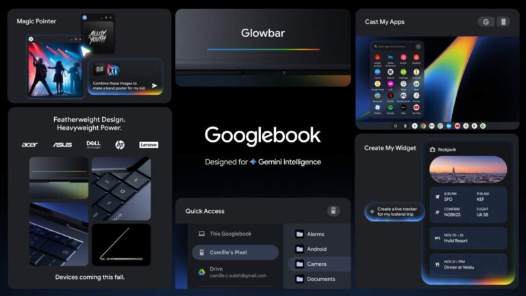 Google lanceert Googlebook: AI-laptop van nieuwe generatie