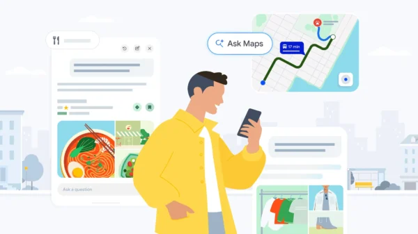 Ask Maps breidt uit: Google koppelt Gmail aan Maps voor slimme reisplanning